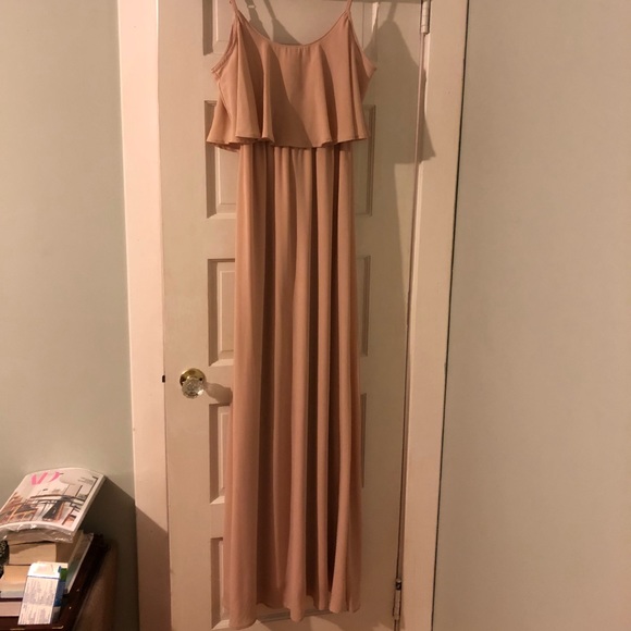 Show Me Your Mumu Caitlin in Dusty Blush Crisp - Picture 2 of 4